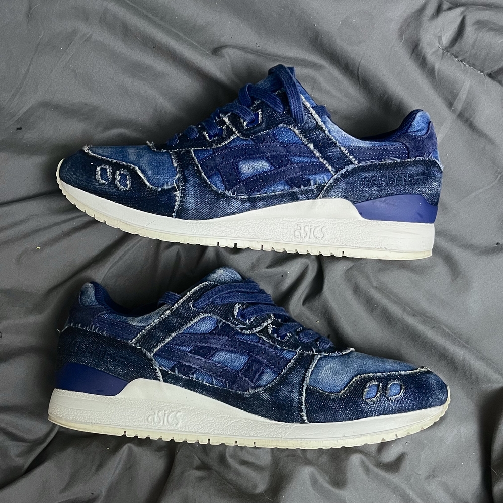 ASICS Blue Denim Sneakers